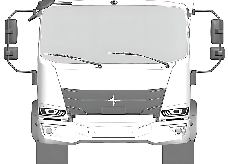 Изображение В Сети появились изображения первого грузовика КамАЗа с шильдиком Compasstar