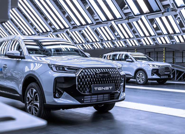 Изображение Бывший завод Volkswagen в России выпустил 30 000 кроссоверов Tenet