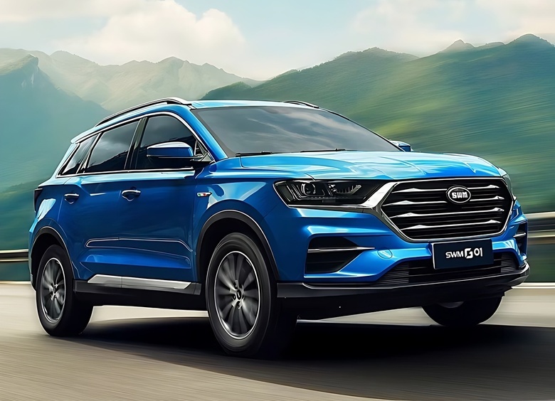 Изображение Двигатель китайского кроссовера отвалился прямо во время движения