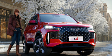 Tenet запустил российские продажи кроссовера T4 с полным приводом