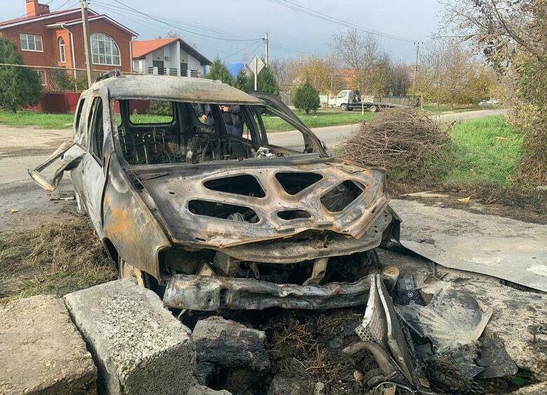 Изображение Пьяный угонщик-рецидивист попал в ДТП и сжег украденный автомобиль в Анапе