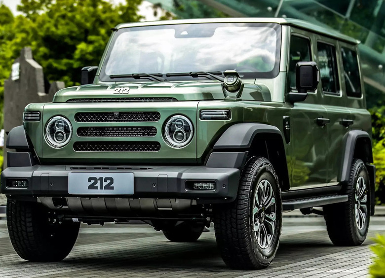 Рамный внедорожник BAW 212 сертифицировали для России