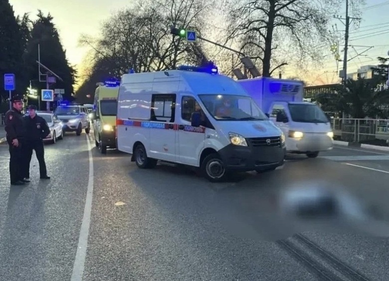 Изображение Водитель грузовика сбил двух пенсионеров на пешеходном переходе