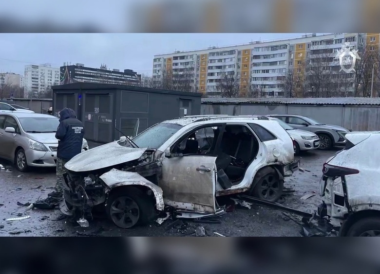 Изображение В Москве взорвался автомобиль, погиб высокопоставленный генерал