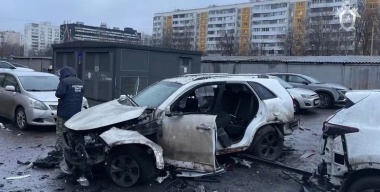 В Москве взорвался автомобиль, погиб высокопоставленный генерал