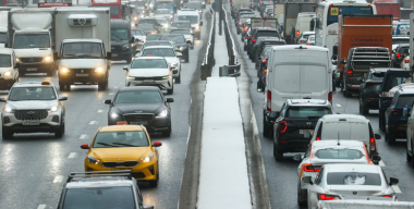 К 1 января дороги Москвы опустеют на 60%