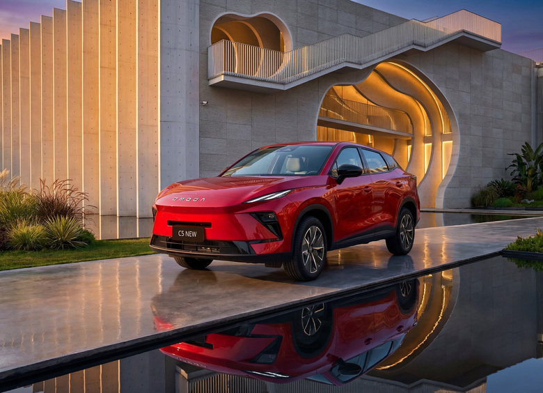 Изображение В России состоялось первое знакомство с обновленным кроссовером Omoda C5