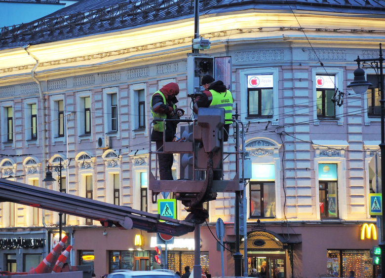 Изображение В Москве планируют переразметить около 100 участков дорог в 2026 году