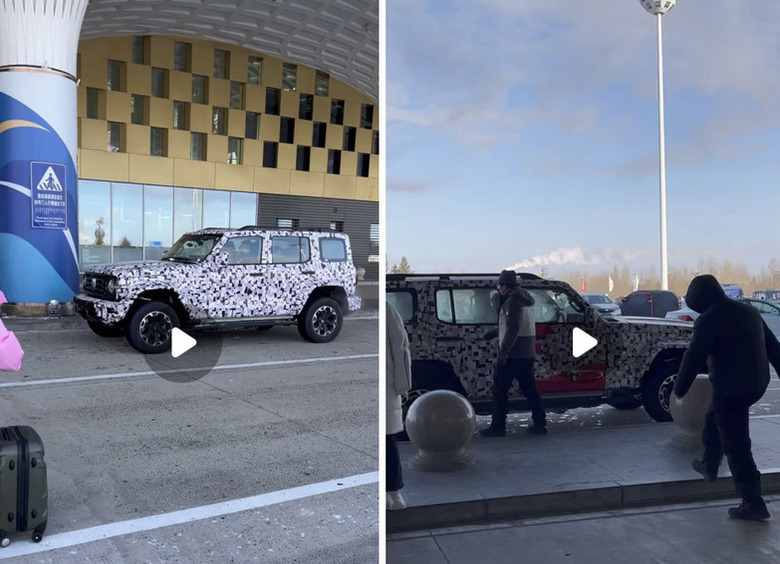 Удлиненный Tank 300 заметили на тестах в Китае