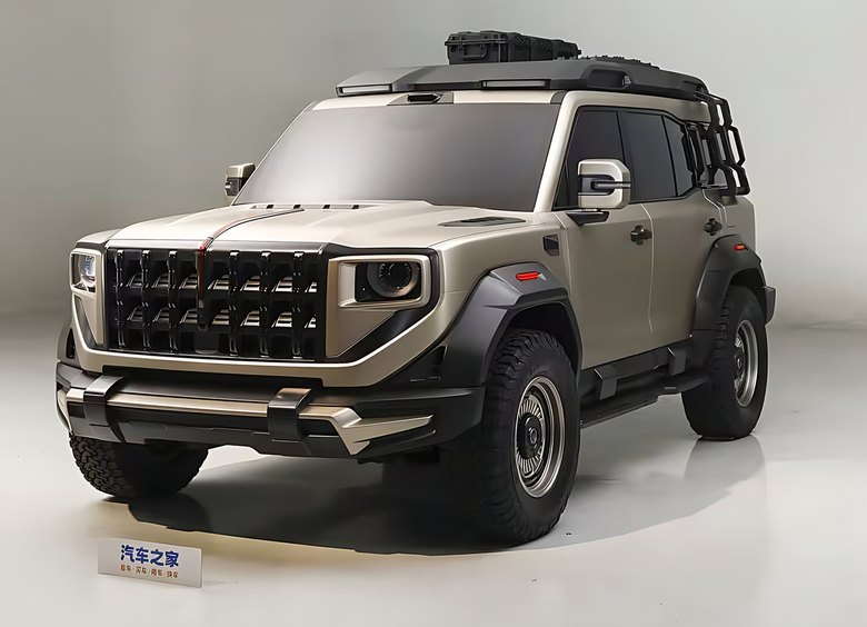 Изображение Рамный внедорожник Hongqi встанет на конвейер осенью 2026 года