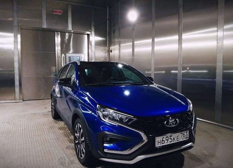 Изображение Обновленную LADA Vesta испытали в климатической камере