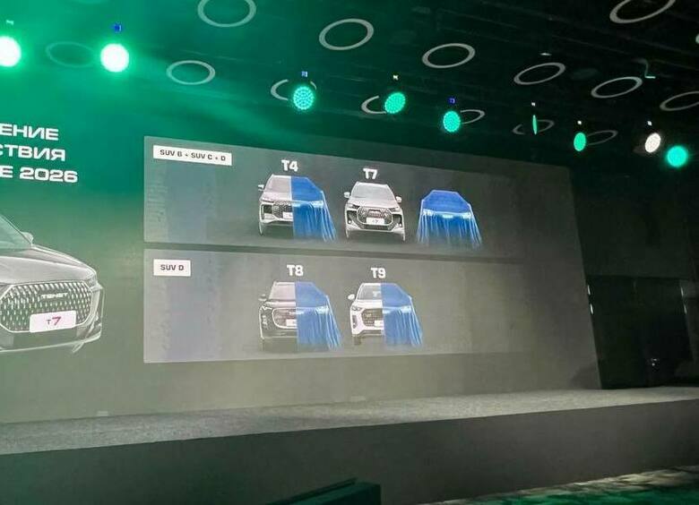 Изображение Tenet готовит к премьере флагманский кроссовер T9, обновленный T4 и седан