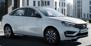 В России начались продажи нового поколения LADA Vesta CNG