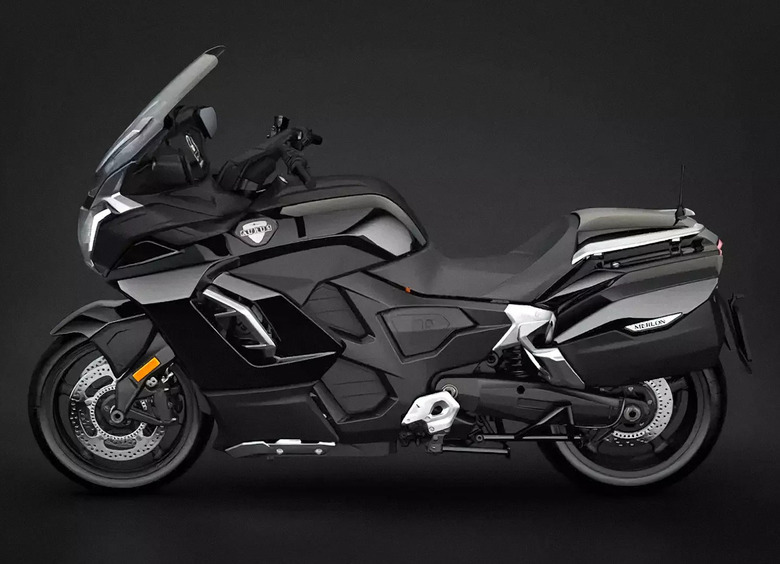 В России сертифицировали отечественный электромотоцикл Aurus Merlon