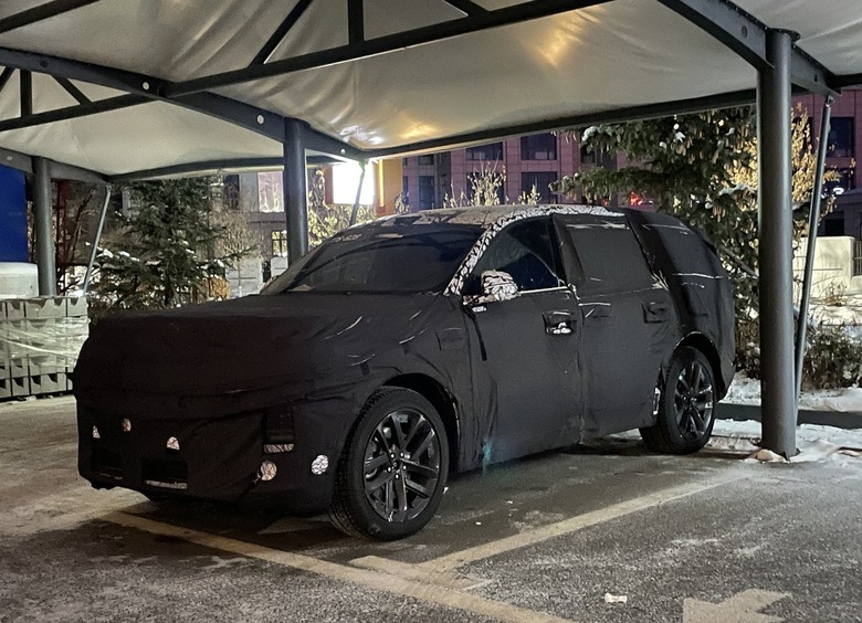 Обновленный Li Auto L9 выследили на зимних тестах