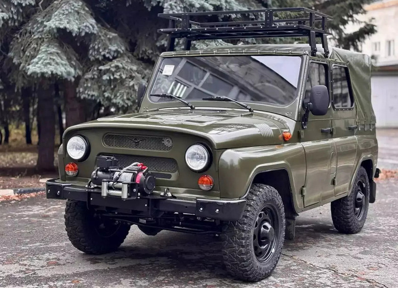 УАЗ доработал внедорожник «Хантер» для военных