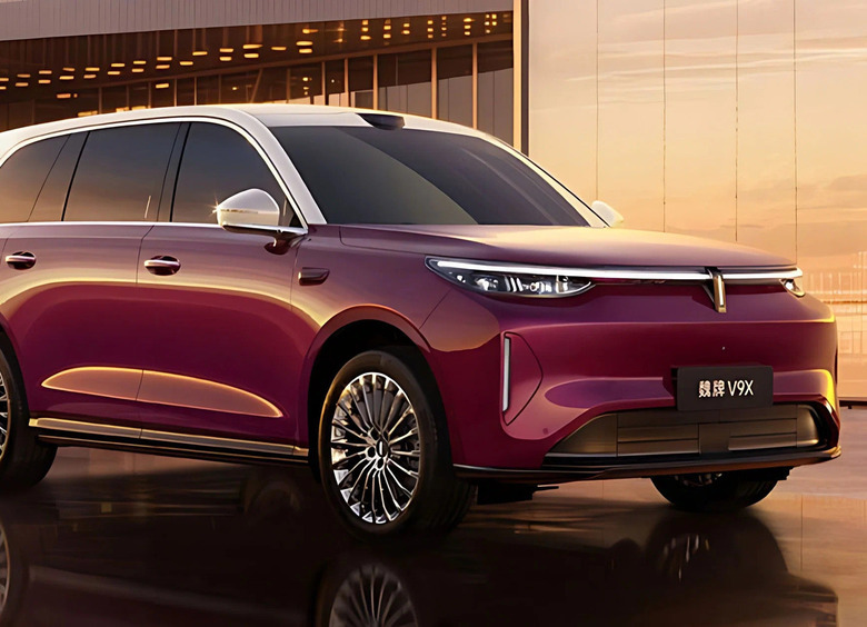 Изображение Рассекречен полноразмерный гибридный кроссовер Wey V9X