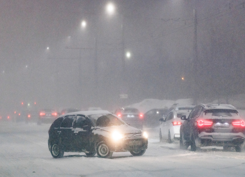 Эксперт рассказал, что видит дорожная камера во время снегопада