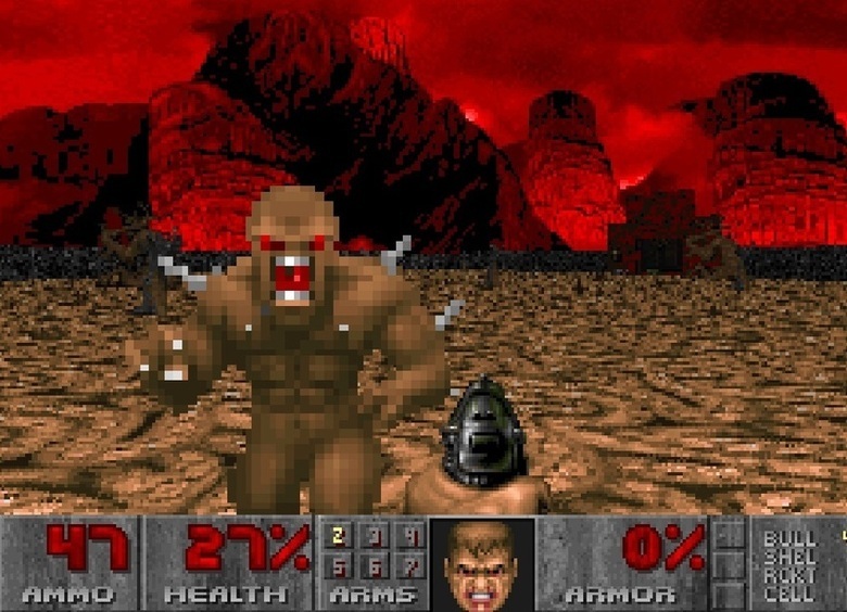 Изображение ДоDOOMались: как сыграть в легендарный шутер через мультимедийку авто