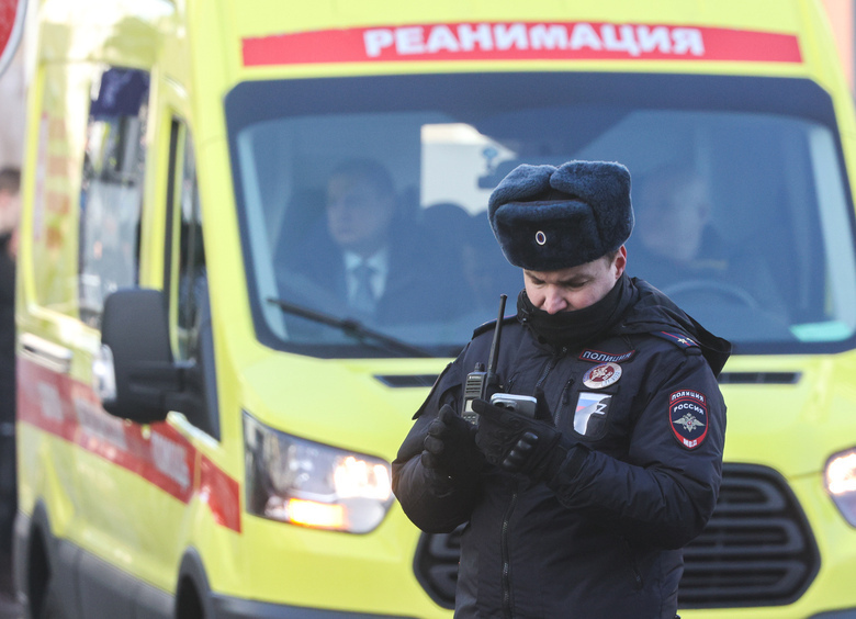 Изображение Террорист подорвал служебную машину ГАИ у Савеловского вокзала в Москве