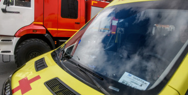 В Башкирии очевидец спас водителя из горящего автомобиля