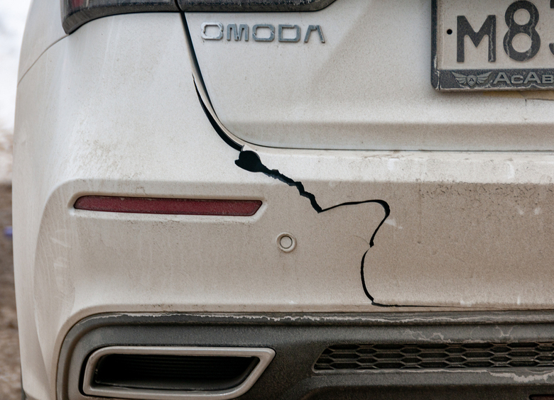 Противоестественное: почему по весне ржавеет пластиковый бампер авто