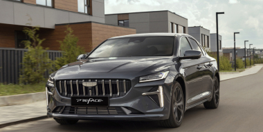 В России представили обновленную версию Geely Preface