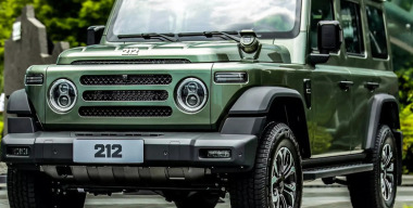 Внедорожники BAW 212 начали выпускать с оцинкованными кузовами