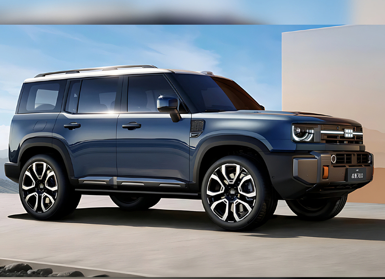 Изображение Geely впервые показала официальное фото внедорожника Galaxy Cruiser 700