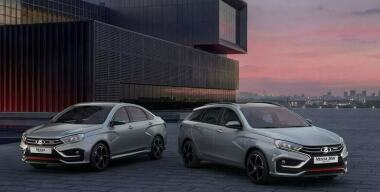 В России стартовали продажи LADA Vesta Sport «нового поколения»