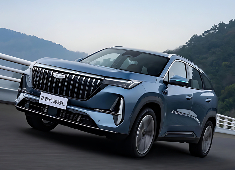 Кроссовер Geely Atlas научили ездить самостоятельно