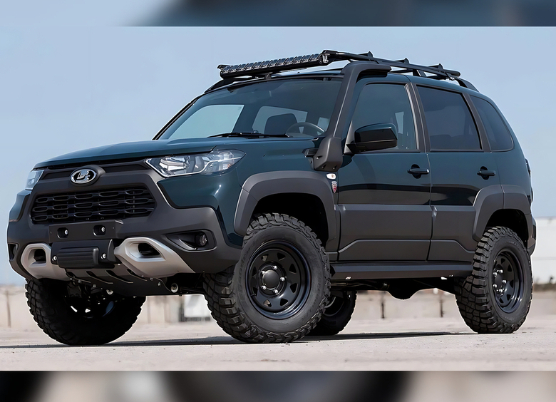 Изображение LADA Niva Travel обзавелась лебёдкой и топором