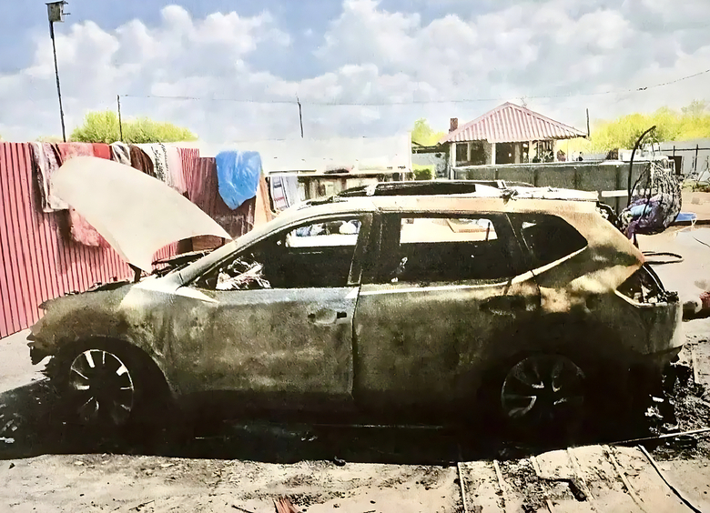 Изображение В Благовещенске мужчина сжег автомобиль и дом бывшей жены