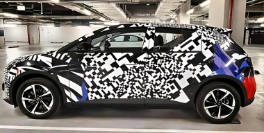 В России заметили электрический хетчбэк Umo 3