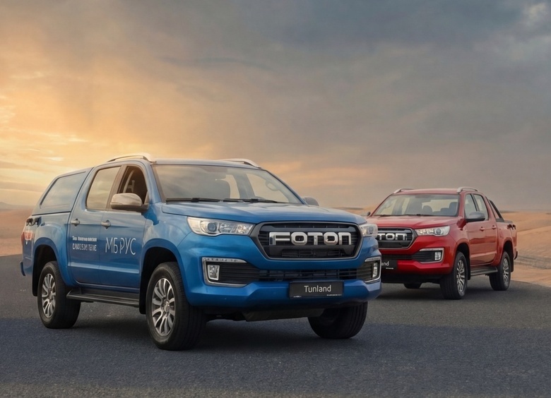Изображение В России открыли прием заказов на бензиновый Foton Tunland G7 с «механикой»