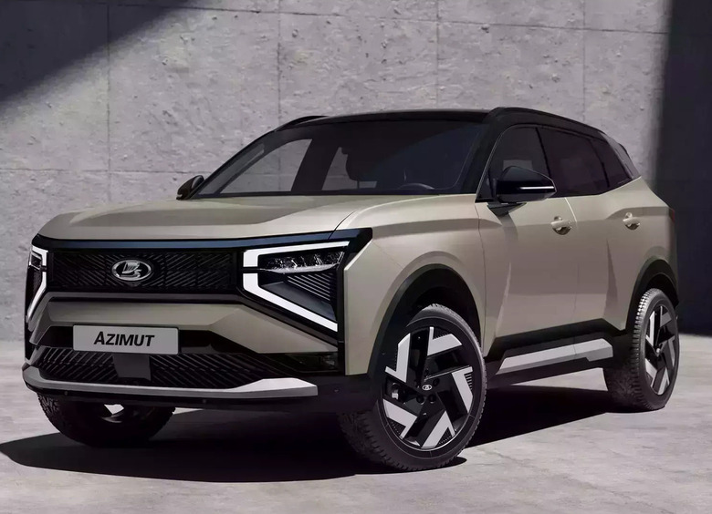 Изображение Кроссовер LADA Azimut получит мощную гибридную версию