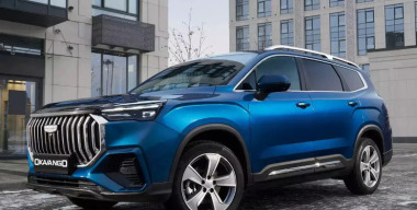 Новые поставки Geely Okavango в Россию запланированы на май