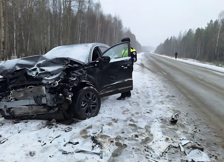 Изображение На летней резине в апрельский снегопад: пострадавшие в ДТП исчисляются десятками