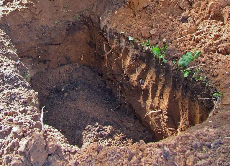 Изображение В Китае мужчина закопал свою машину рядом с умершим родственником