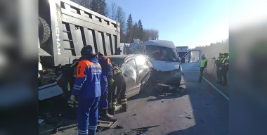 В Ленобласти произошло массовое ДТП с девятью пострадавшими