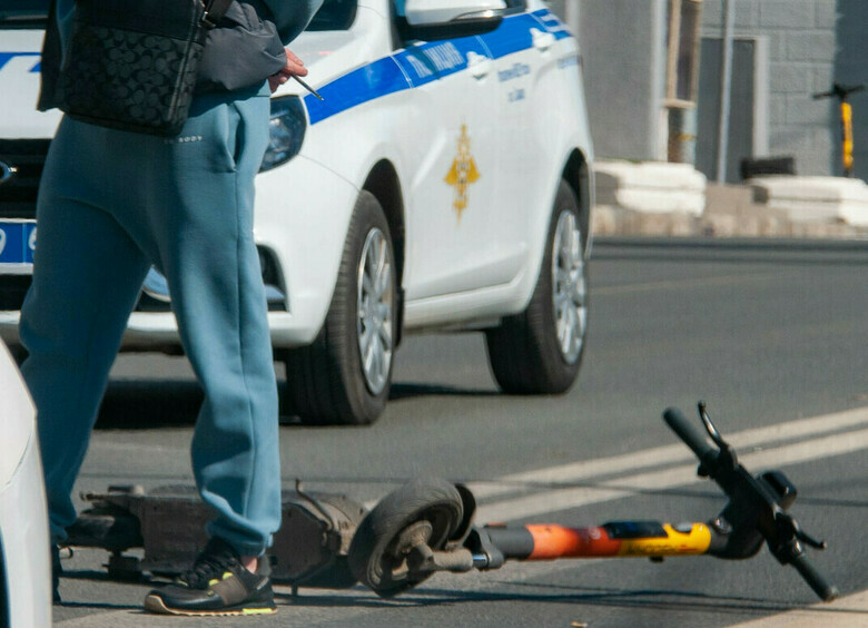 Изображение Школьник на самокате оказался в реанимации после ДТП с Honda