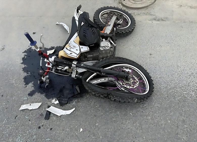 Изображение Юный «трюкач» на мотоцикле разбился в ДТП с Opel