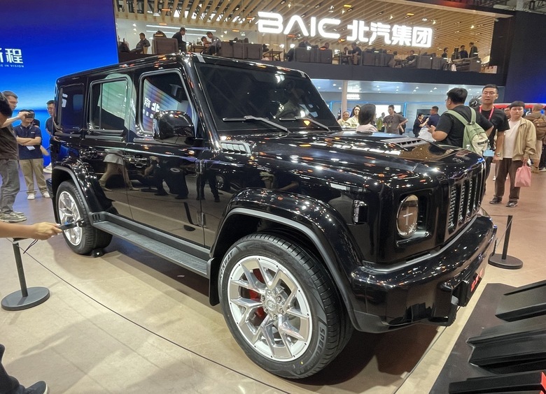 Изображение BAIC показал на Пекинском автосалоне «тактический» внедорожник Beijing 81