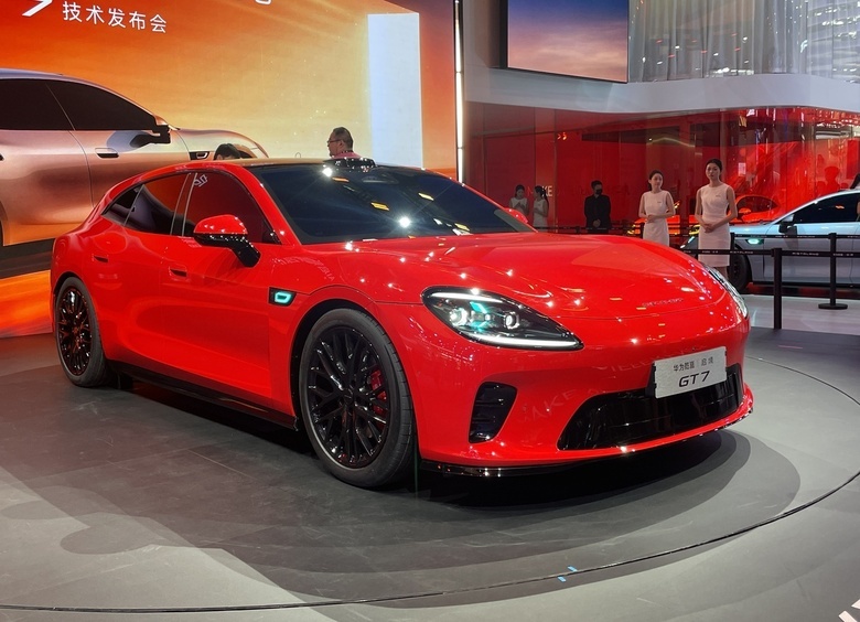 Изображение GAC и Huawei презентовали на Пекинском автосалоне-2026 спорткупе Aistaland GT7