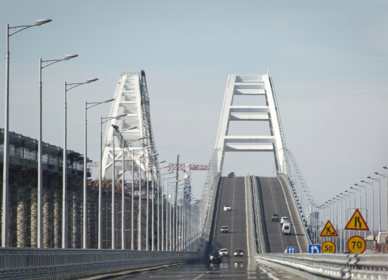 Изображение На подъезде к Крымскому мосту заработала новая схема дорожного движения