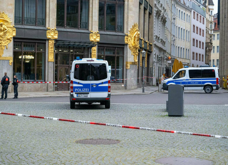 Изображение Психопат на внедорожнике въехал в толпу людей в центре Лейпцига