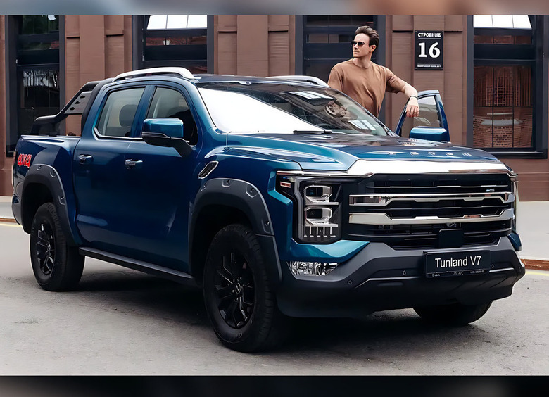 Изображение В России стартовали продажи новой версии Foton Tunland V7