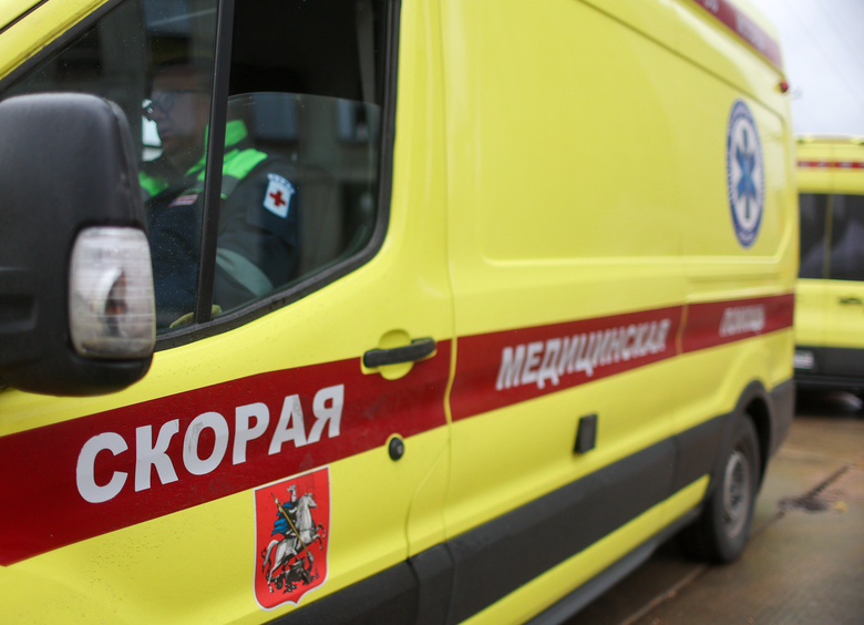 Изображение Иномарка вылетела на тротуар и протащила двух девочек на капоте