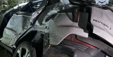 Лихач на «Москвиче» угробил себя и пассажирку в ДТП под Брянском