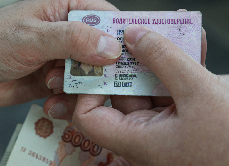 В России ужесточат борьбу с фальшивыми водительскими «правами»